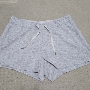 Womens Lululemon Luxtreme  Heather Gray Shorts